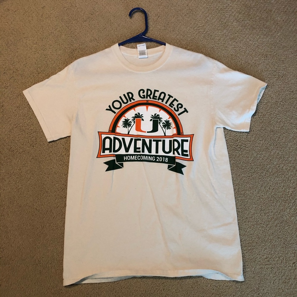 University of Miami Homecoming shirt